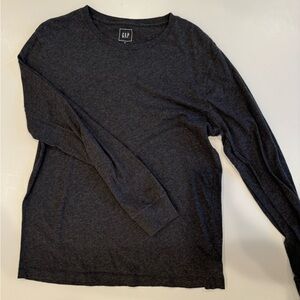 Grey Long Sleeve Gap T-shirt